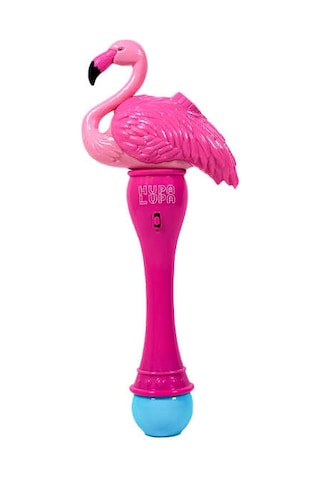 Bubble Wand Light Up Big Flamingo 8846a