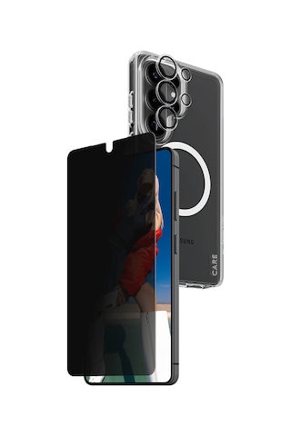 Care By Panzerglass Urban Combat Samsung Uyumlu Galaxy S26 Ultra Hayalet Ekranlı 3'lü Telefon Koruma Seti