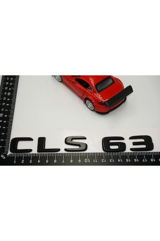 CLS 63 Bagaj Parlak Siyah ABS 3M 3D Yazı Logo