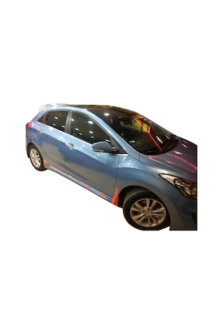 Hyundai I30 (2011-2016) Custom Yan Marşpiyel Seti (Plastik)