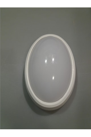 Sıva Üstü Etanj 12W Ledli Oval Armatür Beyaz