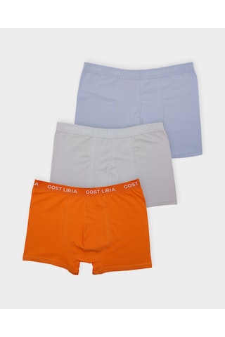 Gost Liria Soft Stone Erkek Boxer 3 Lü Paket -çok Renkli Çok Renkli