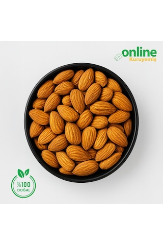 Online Kuruyemiş İthal Badem İçi Çiğ 500 Gr 500 G