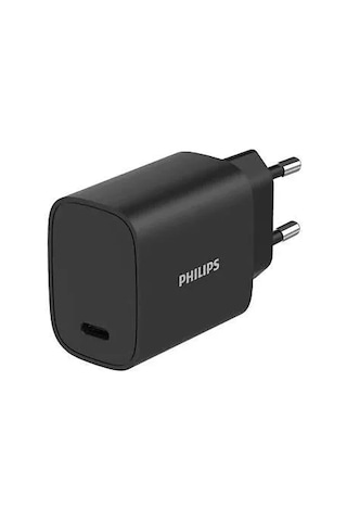 Philips Dlp4329cb/12 20w Usb-c Hızlı Şarj Adaptörü, Siyah