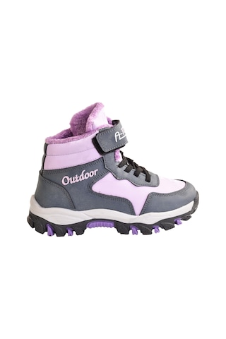 Moda Onn Kız Çocuk İçi Tüylü Suya Dayanıklı Outdoor Kışlık Bot 001