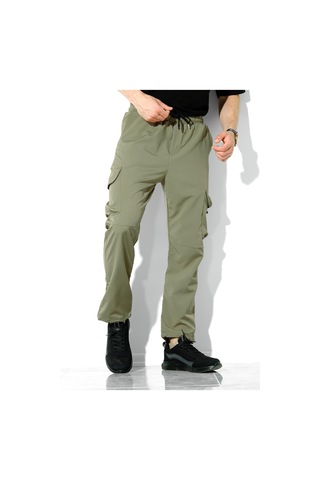 Oksit Luigi Slim Fit Kort Paraşüt Kargo Cepli Outdoor Erkek Eşofman Alt 001