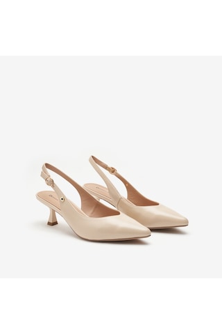 Nude Topuklu / Stiletto Kadın 436085dp Donna Serena T. 6085dp Nude Saten