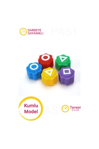 Kumlu - Squid Game Oyun 5 Taş Seti Renkli Taş Gonggi - 685001508