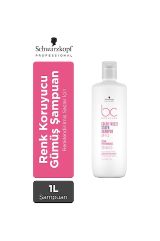 Bonacure Bc Clean Renk Koruyucu Gümüş Şampuan 1 L