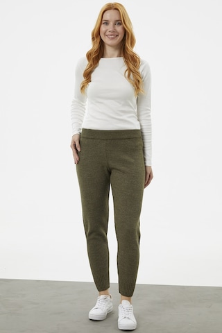 Sementa Jogger Rahat Kalıp Triko Pantolon - Haki 001