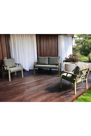 Tu Tienda Nergiz Model Bal Köpüğü Metal Renk- 2 1 1 Masa Bahçe Balkon Mobilyası,kayrak Gri K.kayrak Gri