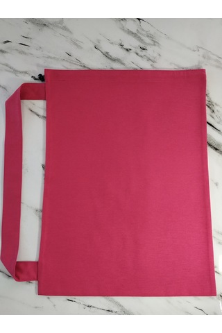 Fancyagnes El Yapımı Duck Kumaş Keten Pembe Askılı Çamaşır Oyunca