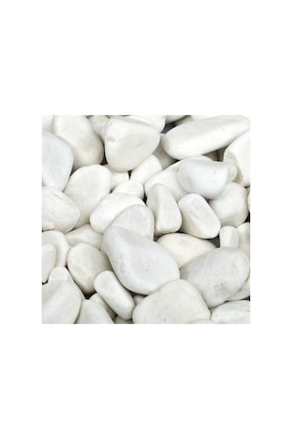 Ekodoğa Dolomit Taş Beyaz 25 Kg 6 10 Cm Dere Taşı Çakıl Bahçe Süs Dolamit Dekoratif Loche X Sku: Smgstk8b922abd69