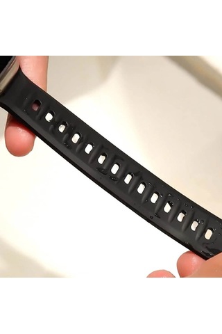 Akıllı Saat Uyumlu Premium Floro Kauçuk Fkm Kordon - 42 / 44 / 45 / 49 Mm - Watch Band