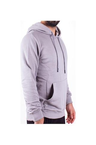 Twister 2732 Gri Kapüşonlu Erkek Sweatshirt Gri