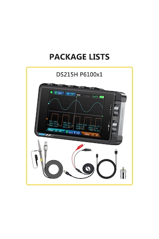 Ds215h 2 Si 1 Arada 50mhz Çift Kanal Dijital Osiloskop Ve Dds Sinyal Jeneratörü