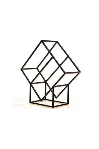 Şömine Metal Odunluk Odun Kovası Şömine Yanı Odunluk