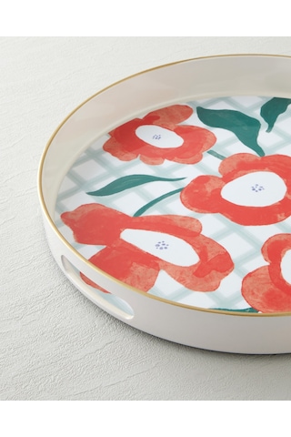 English Home Bright Parade Tepsi 33 Cm Renkli