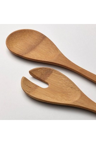 Ikea Grönsaker Salata Servis Seti 31 Cm Kahverengi