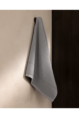 Madame Coco Genevieve %100 Pamuk Yüz Havlusu - Gri - 50x80 Cm 8684427342565 Çok Renkli