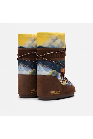 M062 Cocoa Bot Kadın 80d1403090-m062 Moon Boot Mb X Gır Icon Hıgh Postcard Cocoa M062 Cocoa