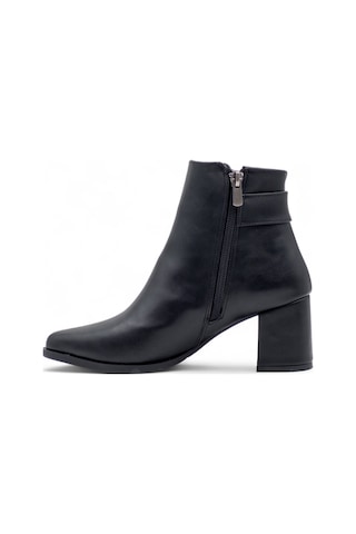 Pandora Moda K25.101.0112 Cilt Kadın Bot Siyah