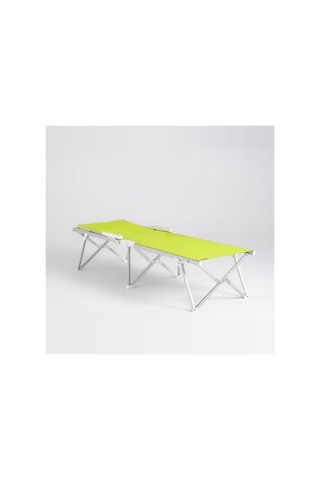 Foldzen Katlanabilir Şezlong 5 Kademe Ayarlı, Uv Korumalı Kumaş, Hafif Ve Taşınabilir, 120 Taşıma Kapasiteli, Alünyum Gövdeli Plaj-bahçe-havuz Şezlongu N Yeşil/lacivert N Yeşil Açık Bej