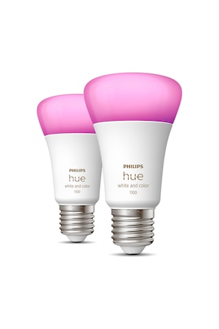 Philips HueWCA 9-75W E27 Renkli Akıllı Ampul 2'li Ekopaket