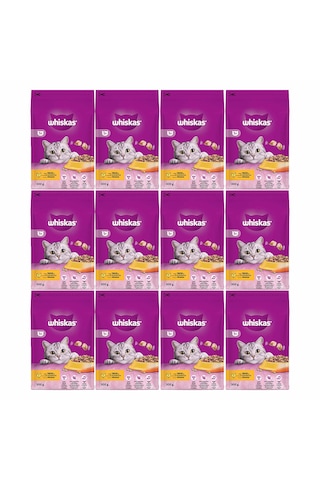 Whiskas Tavuklu ve Sebzeli Yetişkin Kedi Maması 12 x 300 G