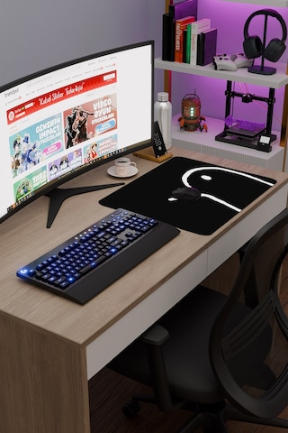 Oyasumi Punpun Anime V5 - 48x40 Xl Gaming Kauçuk Kaymaz Taban Mouse Pad Fare Altlığı