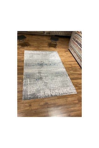 Doku 8991a Mavi Halı Çok Renkli