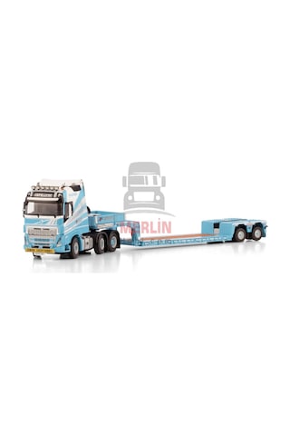 1/50 Cepelludo Volvo Fh5 6x2 Twın Steer Euro Px Low Loader - 2 Axle Lowbed