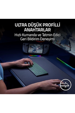 Razer Joro Kablosuz Klavye Us Layout Rz03-02360100-r3m1