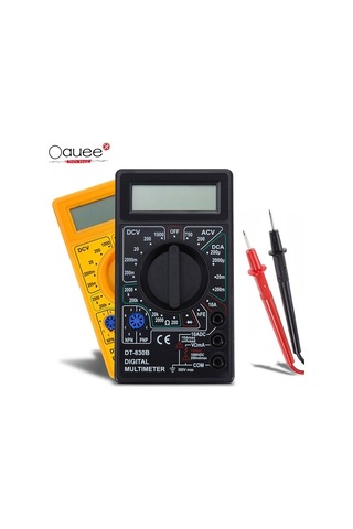Agoodshop El Tipi Dijital Multimetre Lcd Metre Yüksek Hassasiyet Xl830l