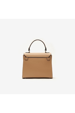D81 Warm Beige Çapraz Çanta Kadın Katia Piumelli Milano Bag Bej