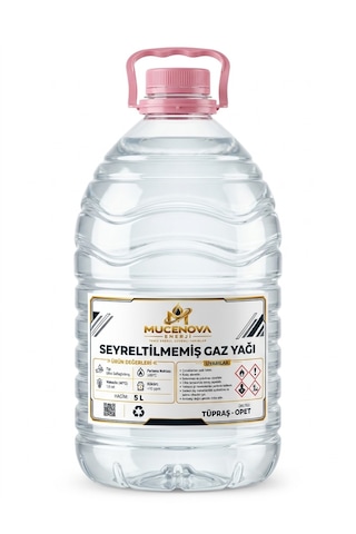 Gaz Lambası Yağı 5 Lt - Motosiklet Zincir Ve Motor Temizleme, Zift Sökücü Sprey, Gaz Lambası Yakıtı Seyreltilmemiş Gaz Lambası Yağı