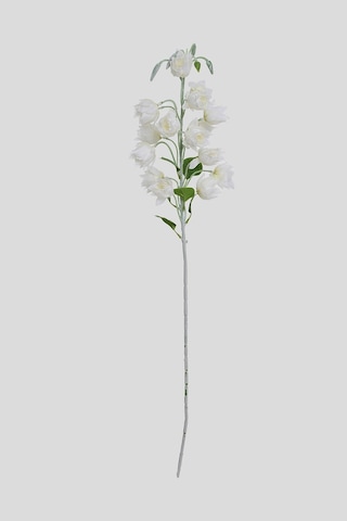 Beyaz Yapay Çan Çiçeği Tek Dal Lüx İpeksi Dokulu 85 Cm