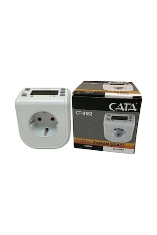 Ayrex Zaman Ayarlı Dijital Saatli Priz Ct 9182 Hbv000007s8h2