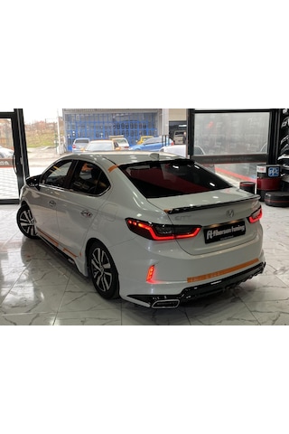 honda city camüstü spoiler( 2021...)---fibersan tuning