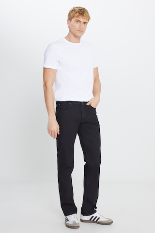 Lee Pamuklu Regular Fit Normal Kesim Cepli Jean Kot Denim Pantolon Siyah