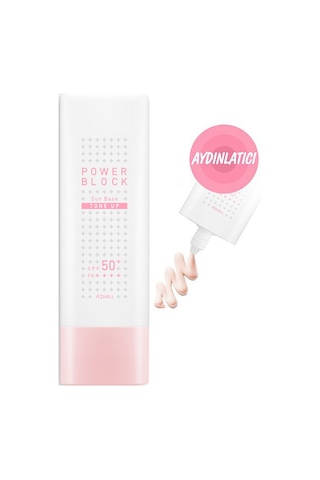 Missha A'PIEU Power Block SPF50+/PA++++ Ton Eşitleyici Aydınlatıcı Güneş Kremi