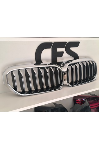 Bmw 5 Serisi G30 Lcı Uyumlu Full Krom Panjur Takımı Sıfır İthal 1
