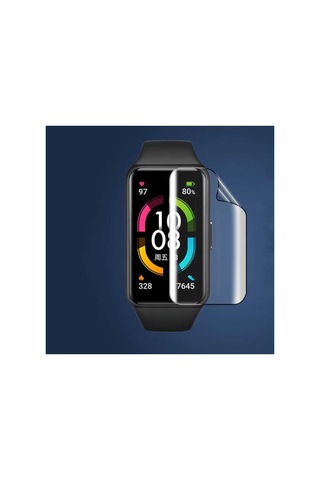 Band 6 Ve Band 7 Uyumlu Güçlendirilmiş Tam Kaplayan Nano Pet Ekran Koruyucu