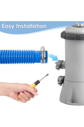 Havuz Pompası Hortumu, Yüzme Havuzu Filtre Pompasına Uyarlanmış 300/330/530/1000