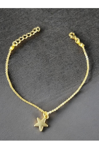 Feron Accessories Altın Kaplama Gold Bileklik Yıldız Bileklik Gold