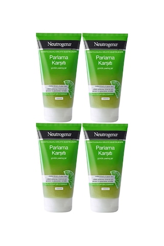 Neutrogena Parlama Karşıtı Yağsız Peeling Jel 4 x 150 ML