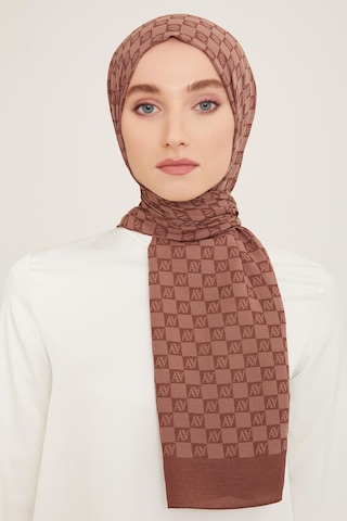 Armine Trend Ultra Light Şal - 18 - Soft Kahve 24029 Krem