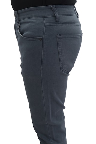 Hacker Dmctekstil Erkek Y790 Yeşil Yüksek Bel Normal Kesim Dar Paça Jean Pantolon