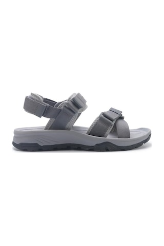 Lumberjack Muna 5fx Gri Çırtlı Aantomik Casual Spor Sandalet Gri