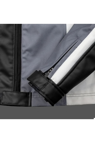 Motosiklet Montu Korumalı 4 Mevsim Pu Kaplama Polyester Kumaş Mont